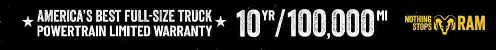 America's best Full-Size Truck Warranty right here at York CDJR in Plainfield!
