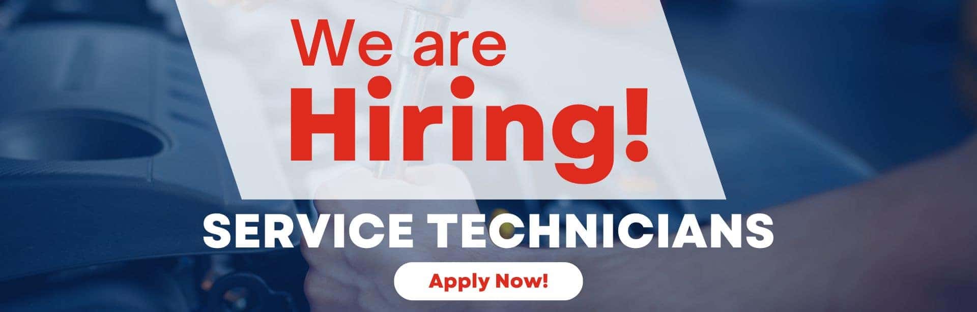We are hiring Service Technicians at York GM in Geencastle!