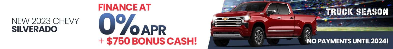Best Finance Offer on New Silverados Near Martinsville, Indiana