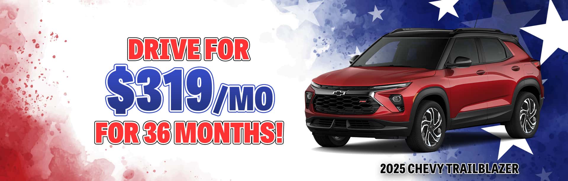 Lease Special on New Chevy Trailblazer Near Rockville, Indiana