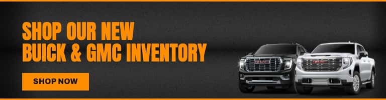 Shop our New Buick & GMC Inventory Mobile Graphic